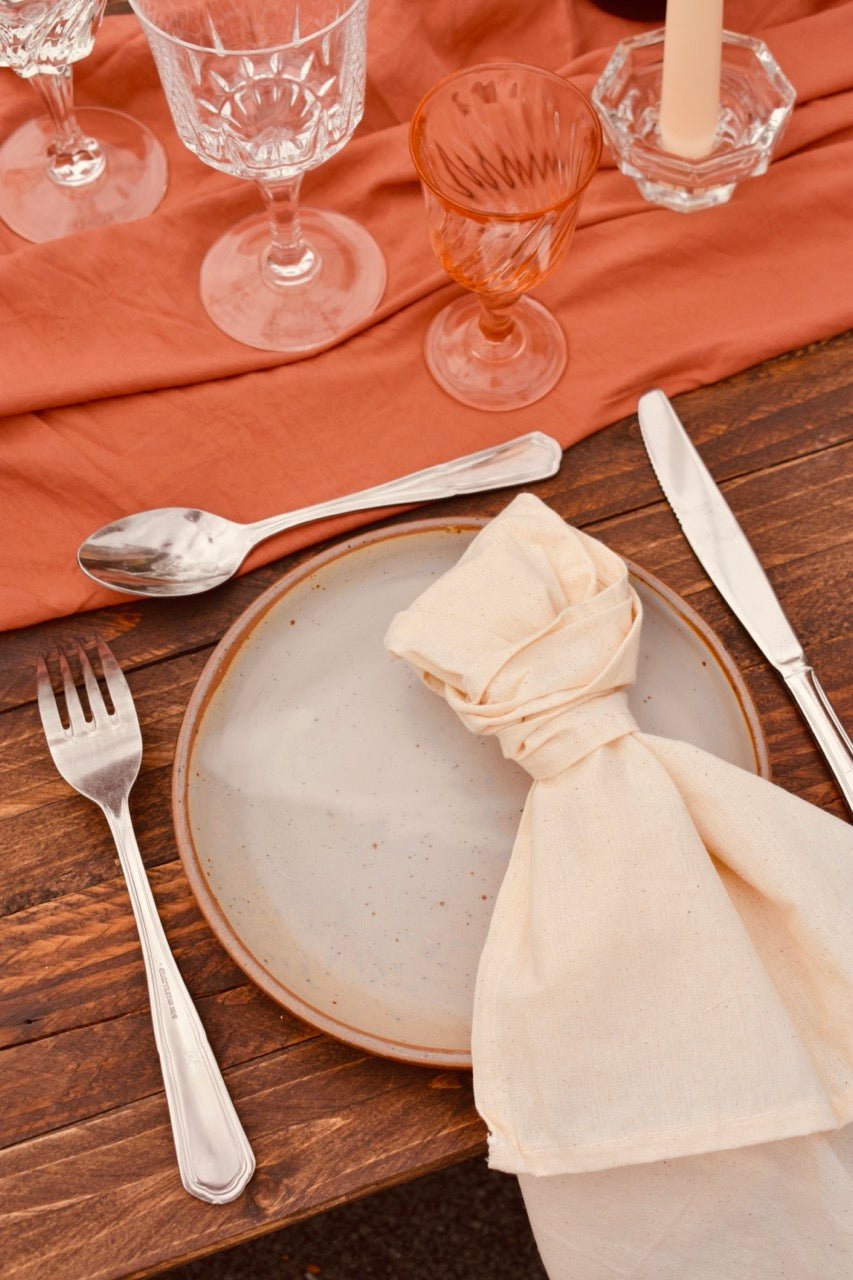 LOCATION Assiette terre cuite - La Recyclerie LS