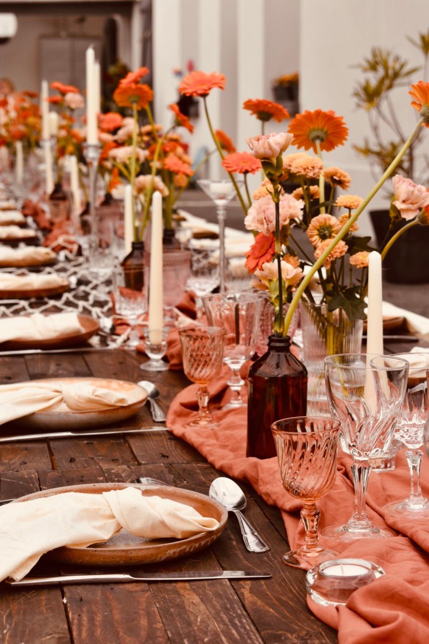 LOCATION Vase en verre strié - La Recyclerie LS