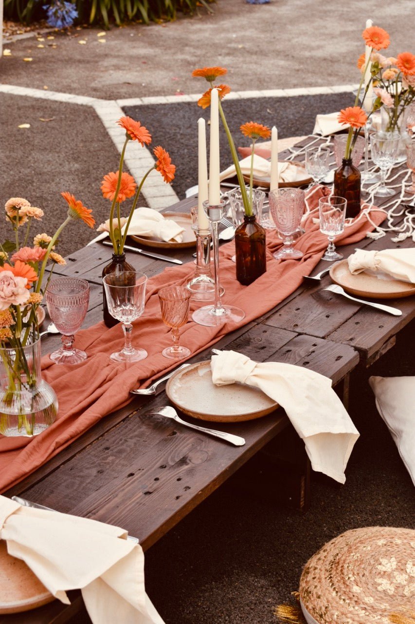 LOCATION Vase en verre strié - La Recyclerie LS