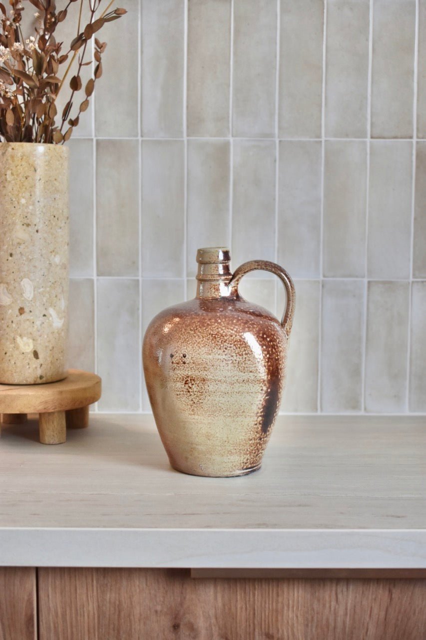 Pichet marron et beige brillant « BAILEYS » - La Recyclerie LS
