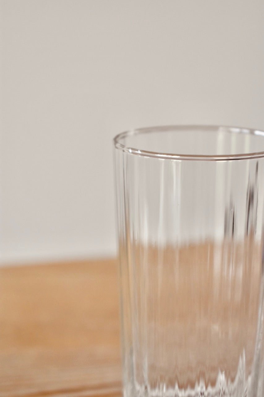 Service à limonade en verre strié « LIMONATA » - La Recyclerie LS