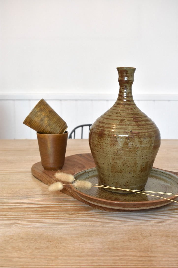Véritable gobelet en grès « DIGOIN » - Pièce rare - La Recyclerie LS